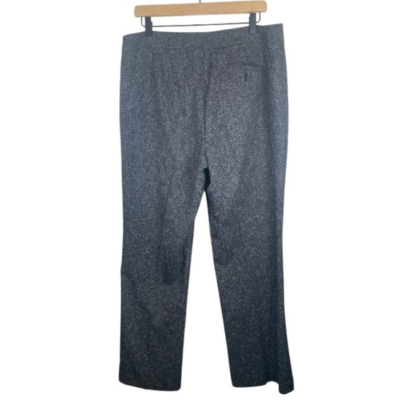 JONES NEW YORK SIGNATURE black white thread tweed like fabric // Wms 12 - Picture 2 of 9